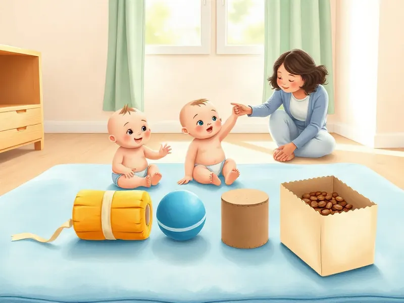 Ilustração da atividade Chocalho que Para e Começa
