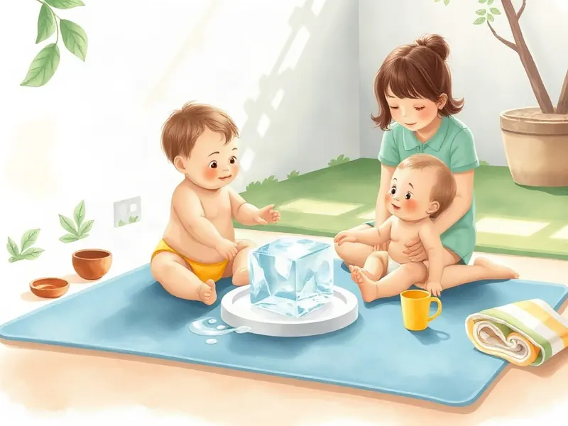 Ilustração da atividade Gelo que Vira Água