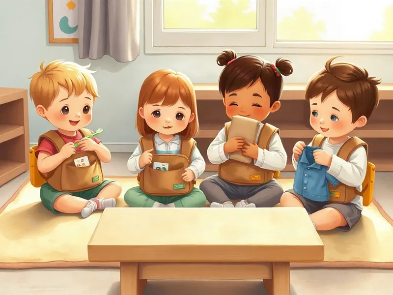 Ilustração da atividade Mochilinha Organizada: Cada Coisa no Seu Cantinho