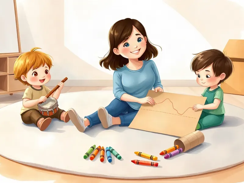 Ilustração da atividade Tambor Que Estica e Encurta: Desenhando o Tempo do Som