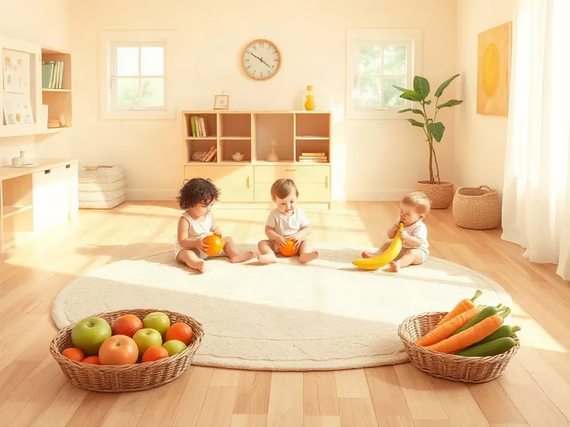 Ilustração da atividade Frutas Redondas e Frutas Compridas: Cada Uma no Seu Lugar