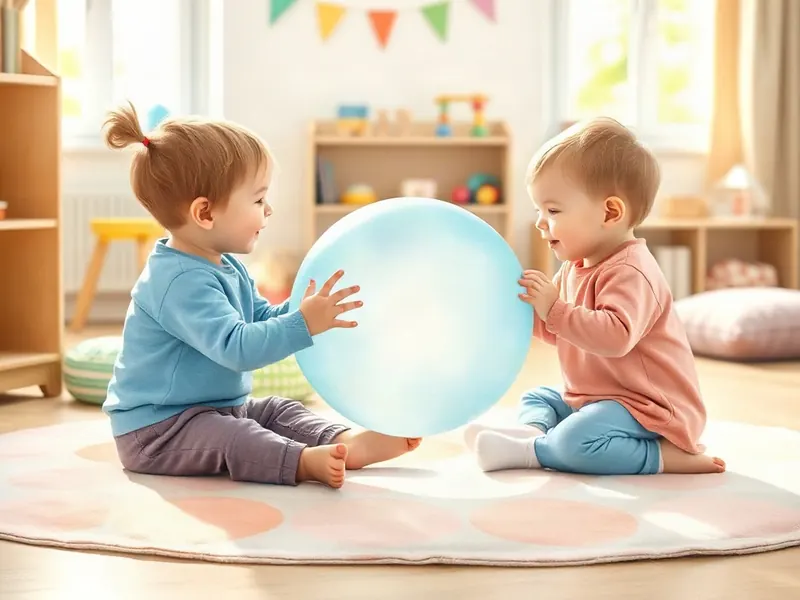 Ilustração da atividade Balão que Não Cai: Dupla de Mãozinhas