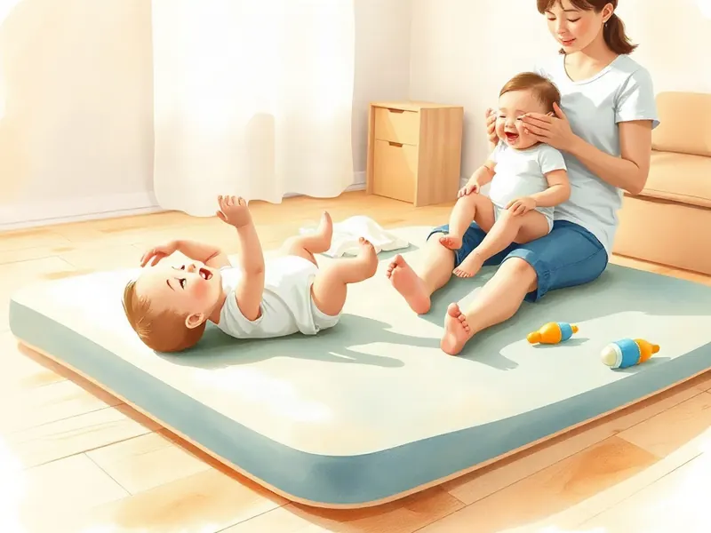 Ilustração da atividade Pulinho do Sorriso no Tapete Macio
