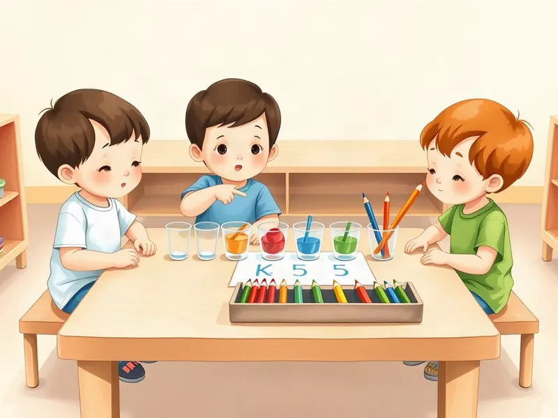 Ilustração da atividade Potinhos de Lápis: Quantos Cabem na Mão?