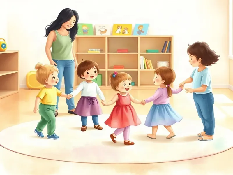 Ilustração da atividade Roda que Dança de Mãozinha Dada