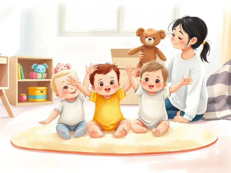 Ilustração da atividade Brinquedo que Chama: o Bebê Responde com o Corpo