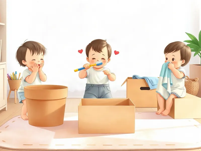 Ilustração da atividade Turminha Cuidadosa: Mãozinhas, Dentinhos e Toalhinha