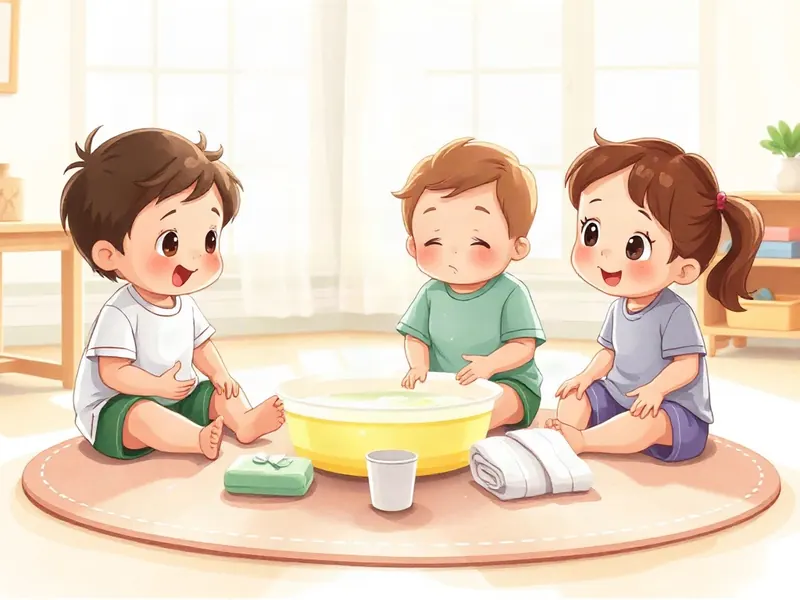 Ilustração da atividade Mergulhinho de Água Morna