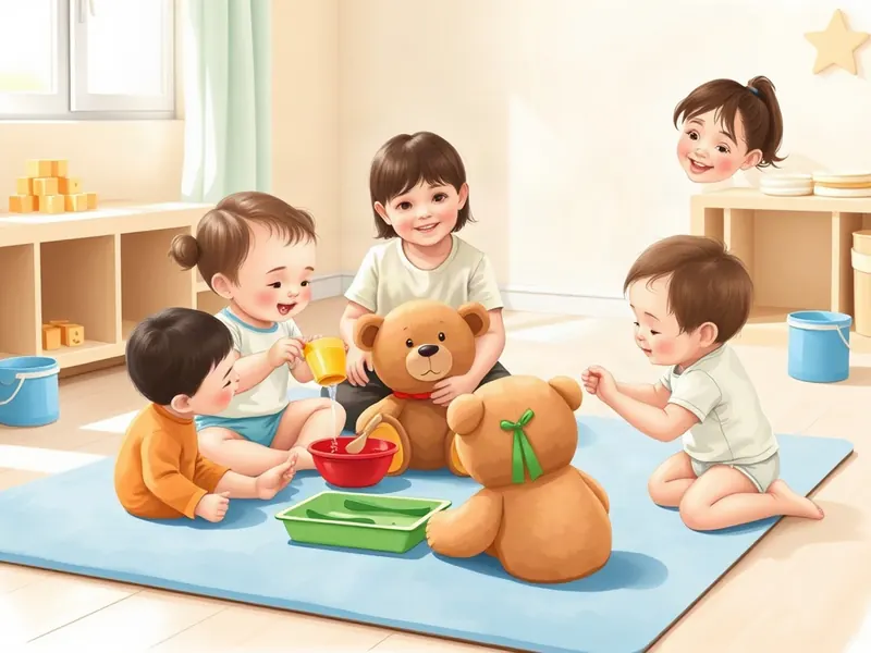 Ilustração da atividade Hora de Cuidar do Boneco