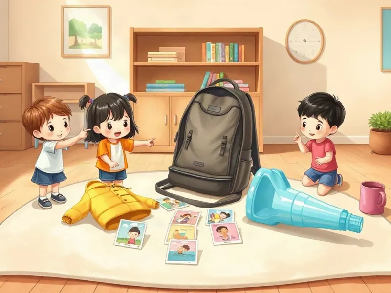 Ilustração da atividade Mochila em Sequência