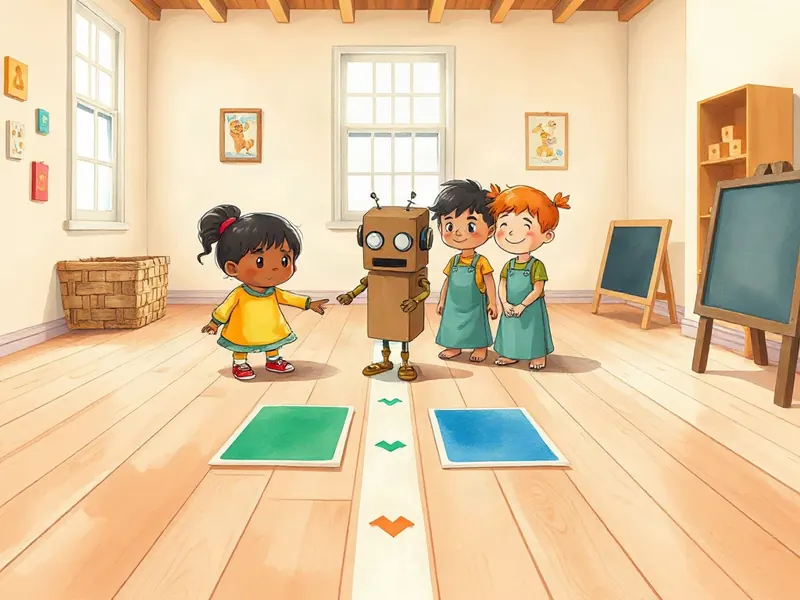 Ilustração da atividade Robô do Caminho