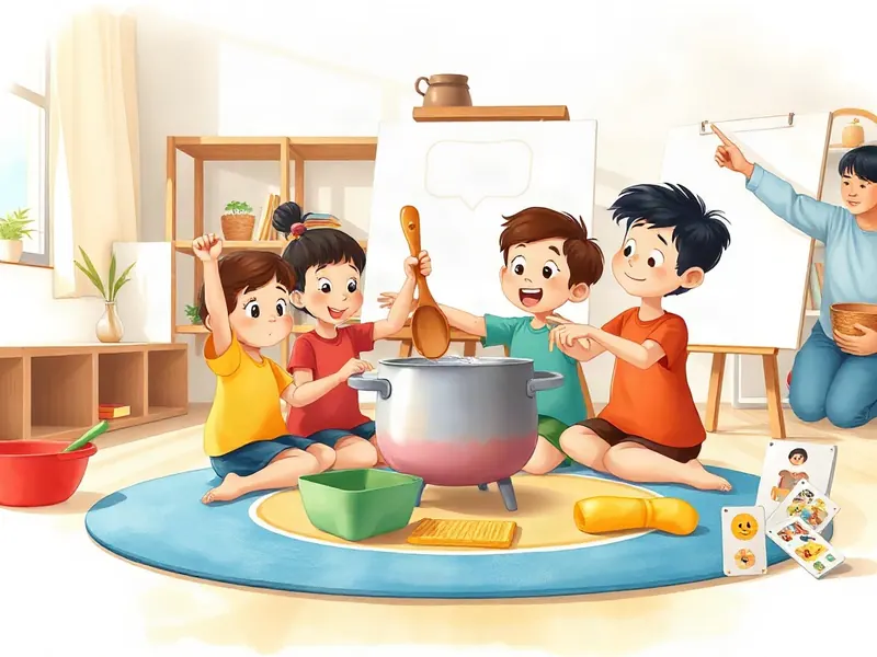 Ilustração da atividade A Sopa que Voltou para Casa