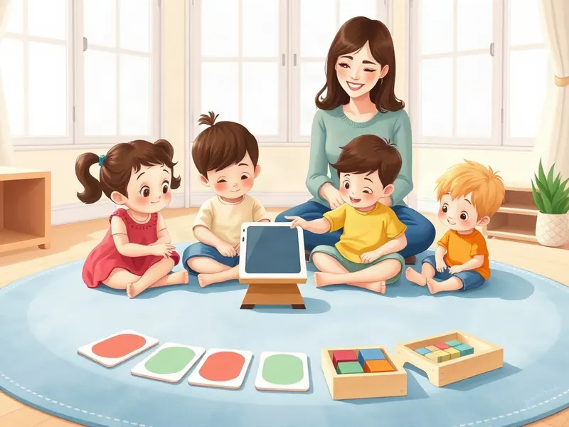 Ilustração da atividade Roda do Toque no Tablet