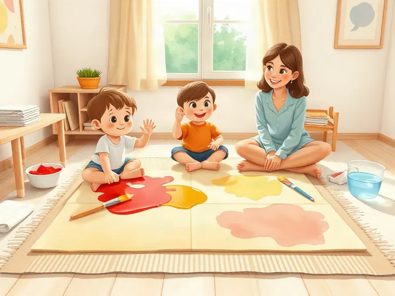 Ilustração da atividade Mistura no Papelão Grande