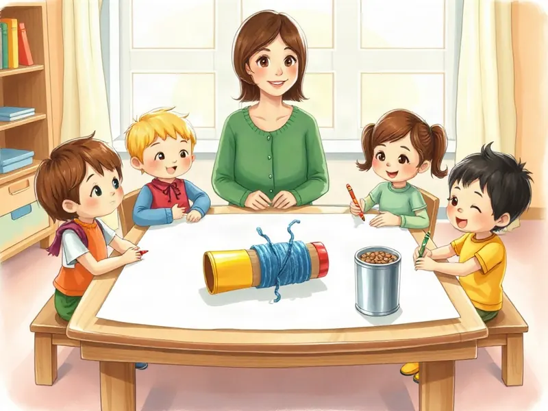 Ilustração da atividade Desenho dos Sons da Sucata