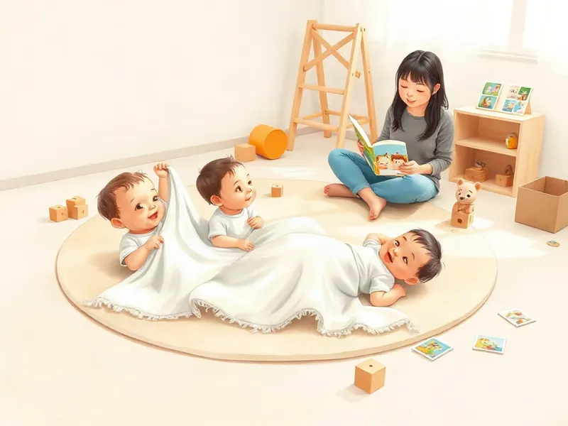 Ilustração da atividade Historinha do Pano Mágico no Colo