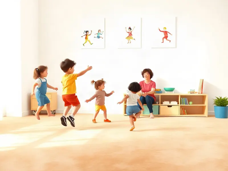 Ilustração da atividade Dança do Esquilo Saltitante