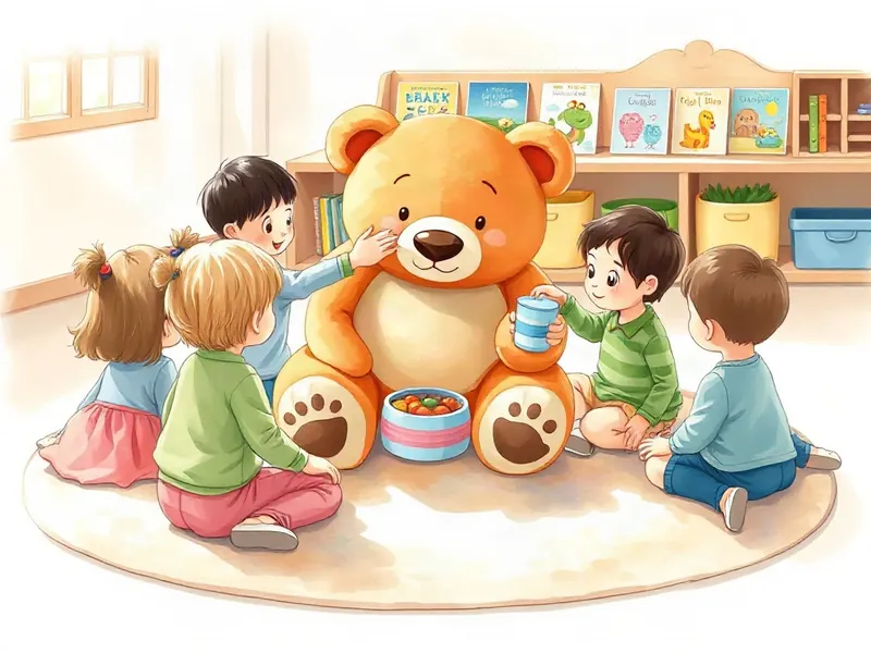 Ilustração da atividade Canção do Bichinho Cuidado
