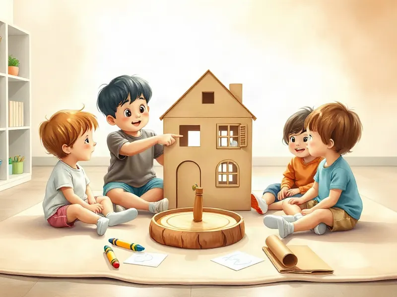 Ilustração da atividade A Casa que Conta Histórias