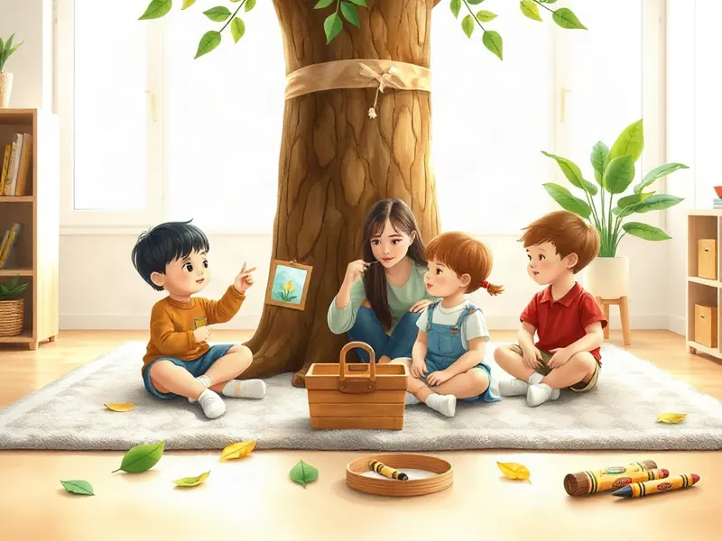 Ilustração da atividade A Árvore da Minha Família