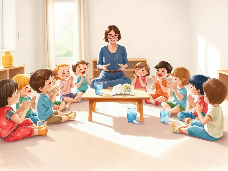 Ilustração da atividade Roda da Água Que Cuida
