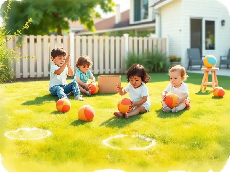 Ilustração da atividade Bolinha Vai, Bolinha Volta