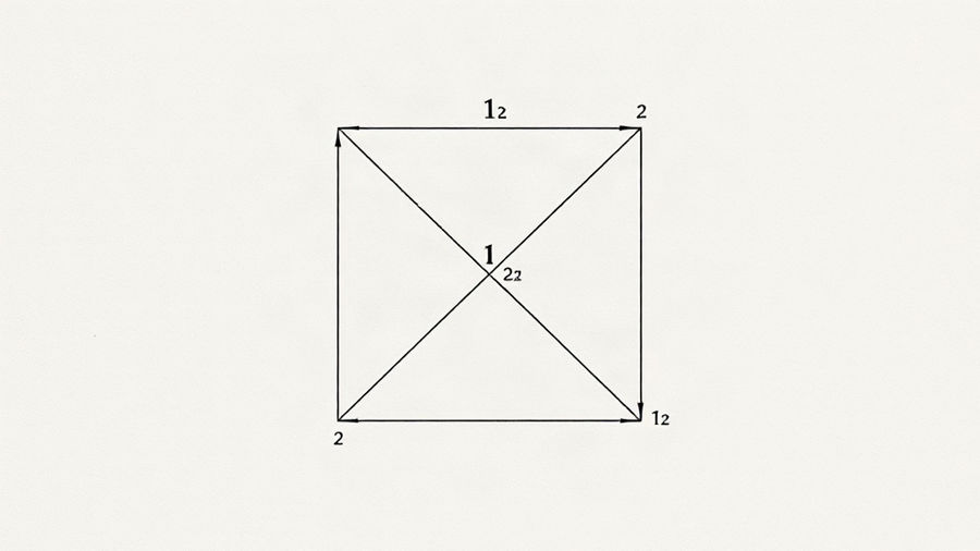 A diagonal do quadrado é igual ao lado? Entenda a relação