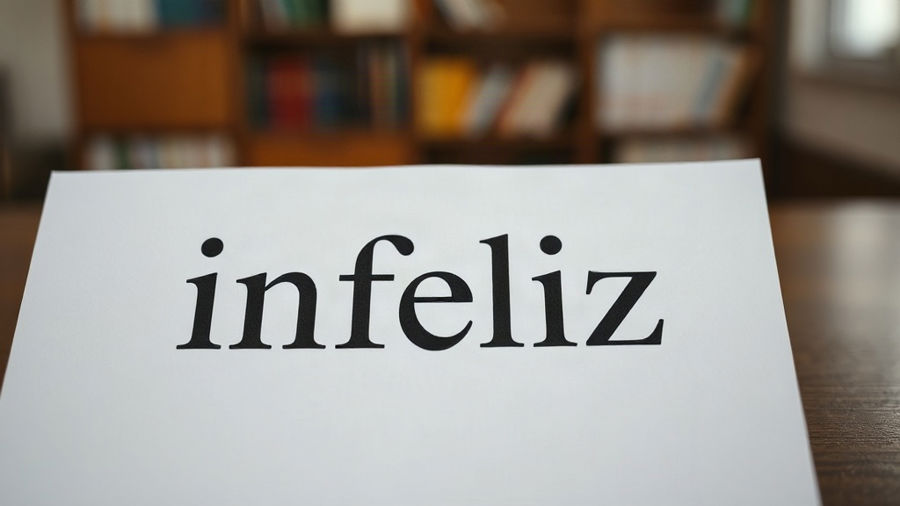 Como se escreve infeliz? Entenda a formação da palavra