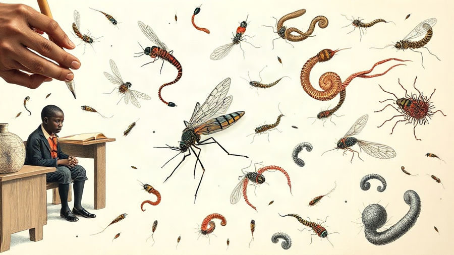 Atividades de Doenças Parasitárias (Viroses, Bacterioses, Verminoses) para o ENEM com gabarito
