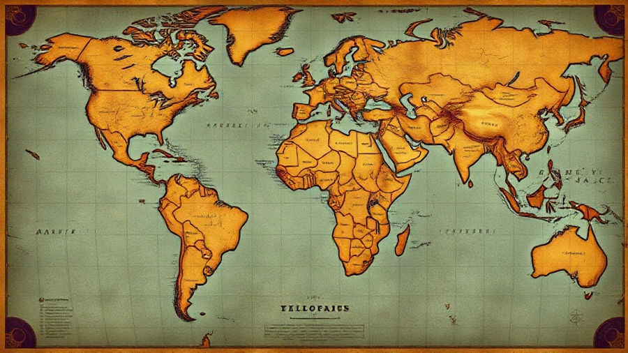A divisão do mundo em Ocidente e Oriente no 9º ano