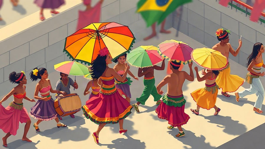 Atividades sobre danças populares brasileiras com gabarito
