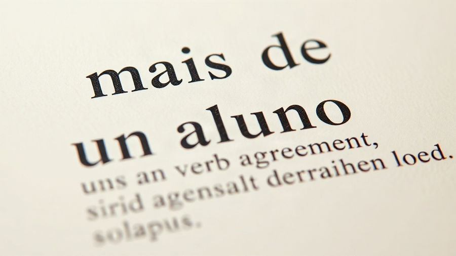 Mais de um aluno faltou ou faltaram? Entenda a concordância