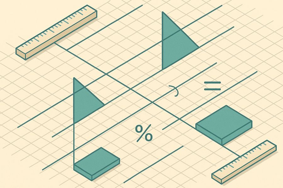 Exemplo de razão e proporção: 6 questões comentadas