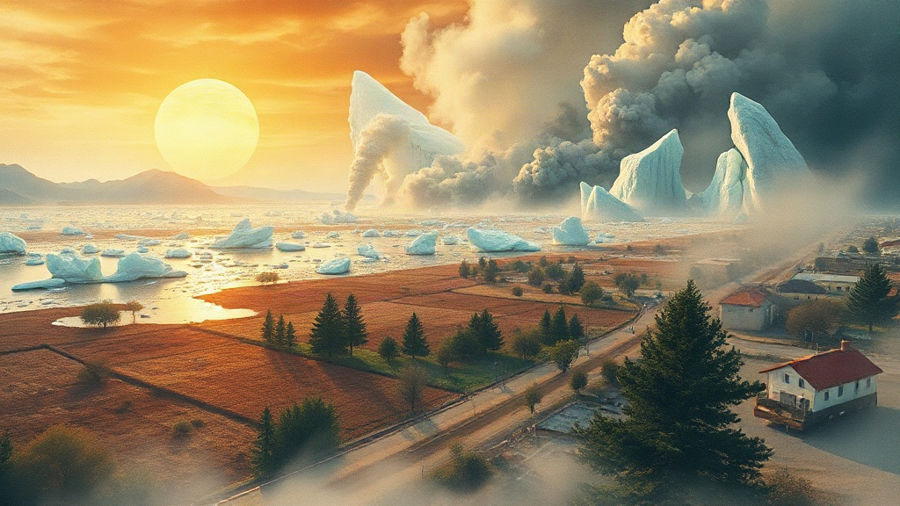 Questões sobre mudanças climáticas para provas com gabarito