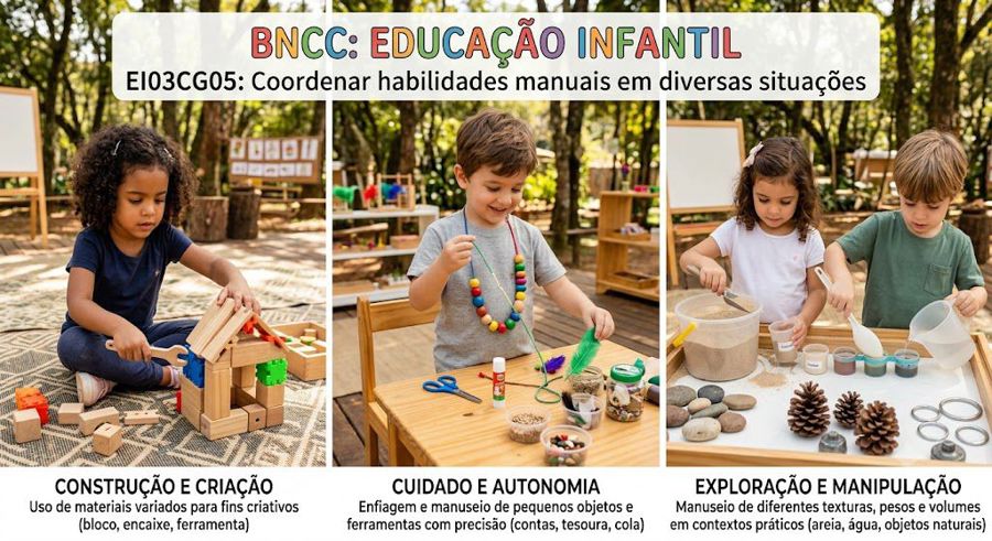 EI03CG05: como trabalhar a habilidade com questões prontas