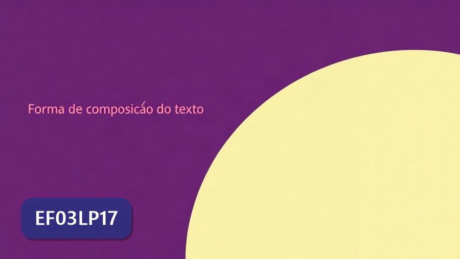 Atividades sobre Forma de composição do texto com gabarito — 3º ano (EF03LP17)