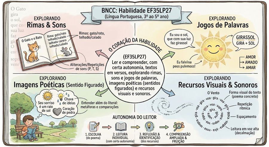 EF35LP27 na prática: o que a BNCC pede + questões prontas