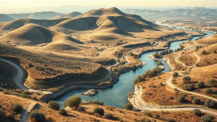 Como a topografia se relaciona com a paisagem e sua representação
