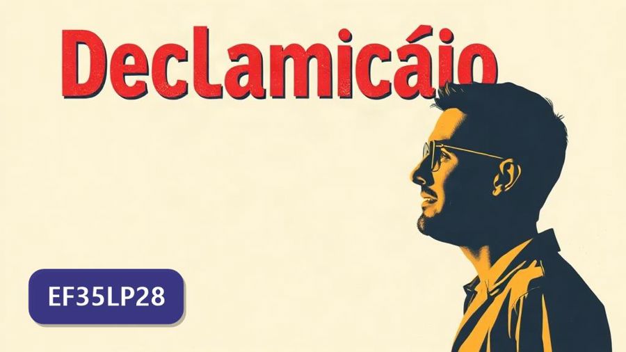 Atividades sobre Declamação com gabarito — 3º ano, 4º ano, 5º ano (EF35LP28)