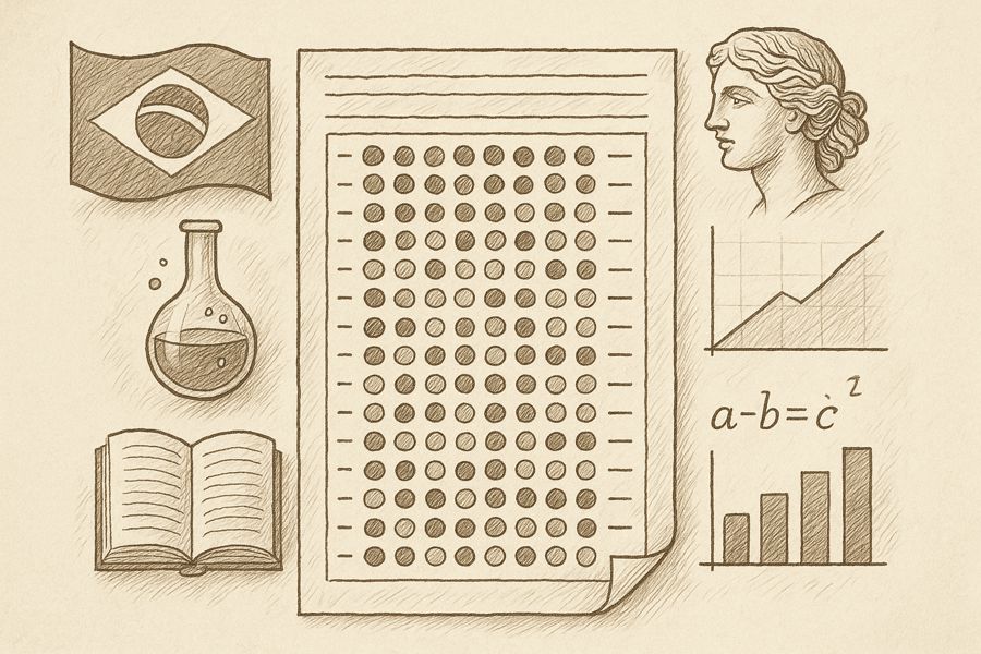 Perguntas de ENEM: como criar, selecionar e corrigir melhor