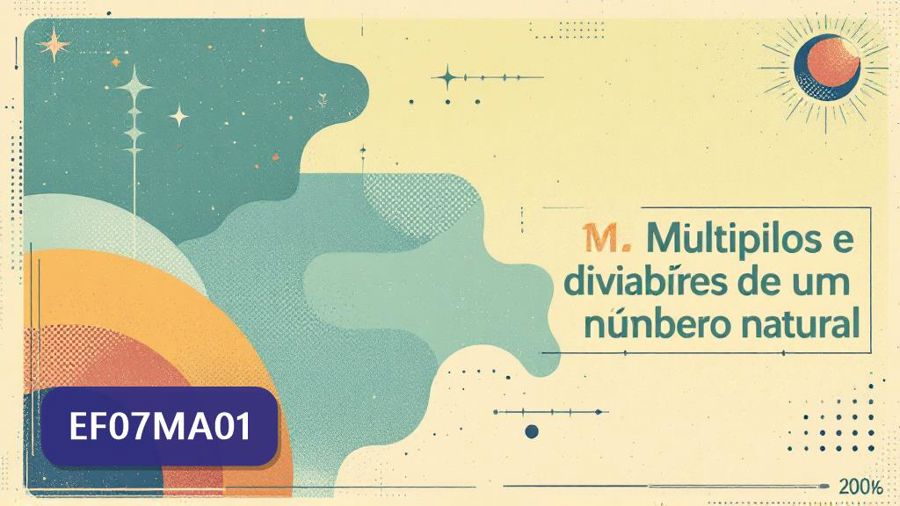 Atividades sobre Múltiplos e divisores de um número natural com gabarito — 7º ano (EF07MA01)