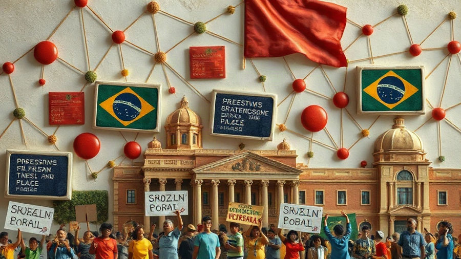 Como o comentário do texto II sobre o texto I evoca a mobilização