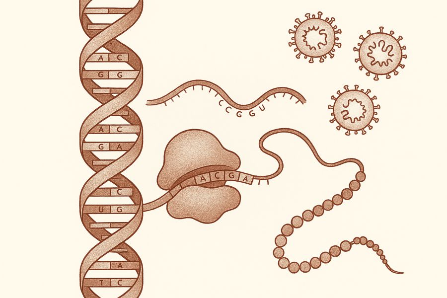 Questões de DNA e RNA: 6 itens comentados para usar em provas