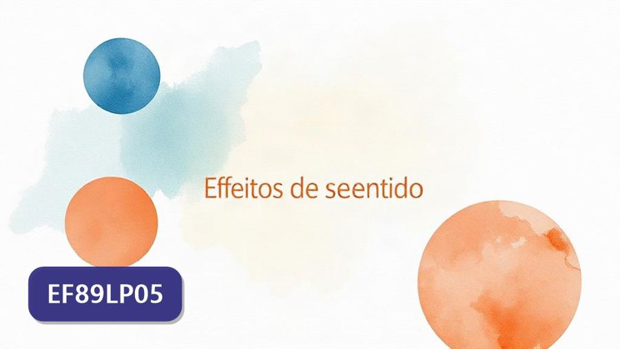 Atividades sobre Efeitos de sentido com gabarito — 8º ano, 9º ano (EF89LP05)