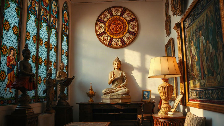 Atividades sobre representações religiosas na arte para o 4º ano