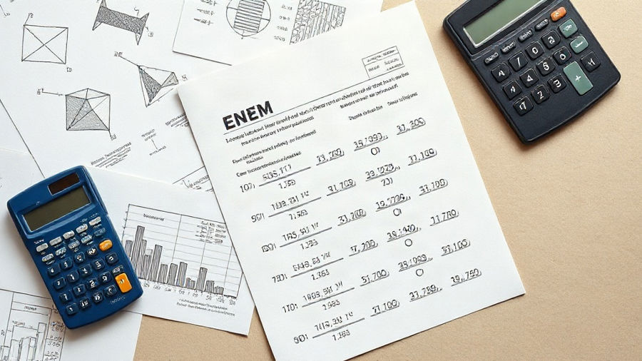 ENEM Matemática 2015: questões, habilidades e gabaritos