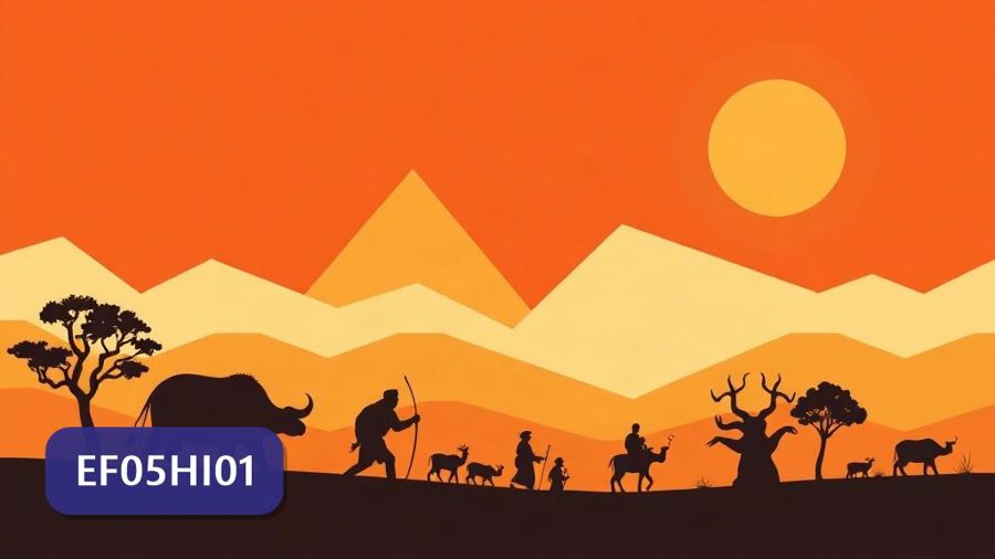 Atividades sobre O que forma um povo: do nomadismo aos primeiros povos sedentarizados com gabarito — 5º ano (EF05HI01)