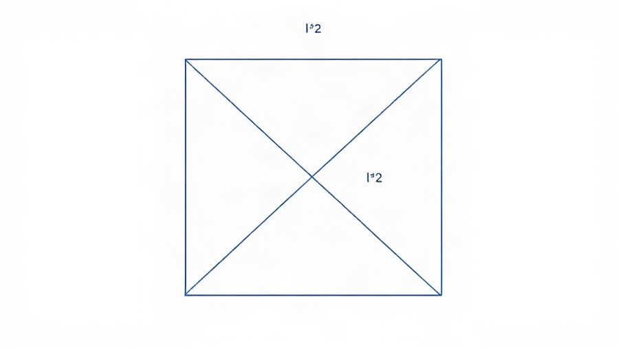 Diagonal de quadrado: por que tantos alunos somam os lados