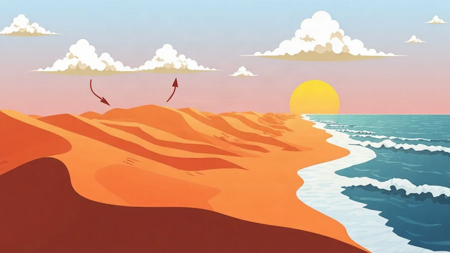 Circulação atmosférica e clima: por que o aluno confunde calor com umidade
