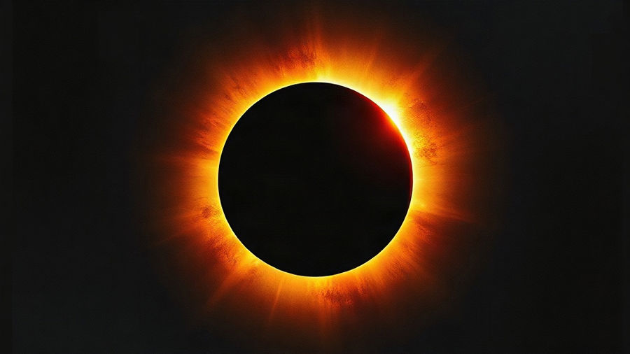 Eclipse solar total: por que tantos alunos trocam a posição da Terra e da Lua